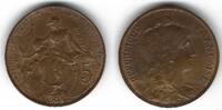France / Frankreich 5 Centimes Dupuis -
