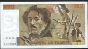 France / Frankreich 100 Francs Delacroix R.1 -