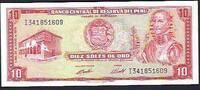 Pérou / Peru 10 Soles Banco Central De Reserva Del Peru -