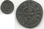 Kreuzfahrer Frankish Greece Denier Athènes Guillaume II de la Roche -