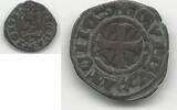 Kreuzfahrer Frankish Greece Denier Athènes Guillaume II de la Roche -