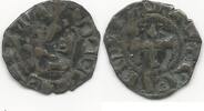 Kreuzfahrer Frankish Greece Denier Achaie Maud de Hainaut -