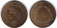 France / Frankreich / Paris 5 Centimes Cérès -