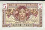 France / Frankreich 5 Francs Trésor Français -