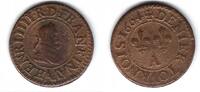 France / Frankreich / Paris Denier Tournois Henri IV (1589 - 1610) -