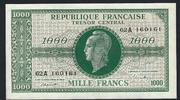 France / Frankreich 1000 Francs Marianne série 62A -