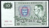 Suède / Schweden 10 Kronor Sveriges Riksbank -