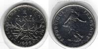 France / Frankreich 5 Francs Semeuse -