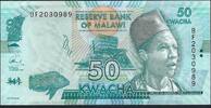 Malawi 50 Kwacha Reserve bank of Malawi -