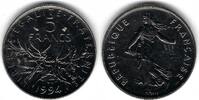 France / Frankreich 5 Francs Semeuse avec abeille -