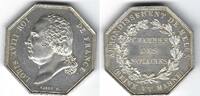France / Frankreich / Melun Jeton octogonal Louis XVIII -