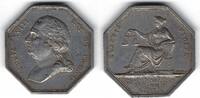 France / Frankreich Jeton octogonal Louis XVIII -