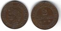 France / Frankreich 2 Centimes Cérès -