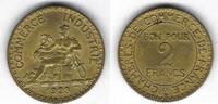 France / Frankreich 2 Francs Dommard -