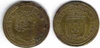 France / Frankreich Jeton de Nuremberg Louis XV (1715 - 1774) -