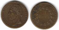 Guyane 5 Centimes Charles X -