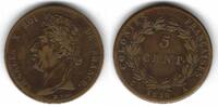 Guyane 5 Centimes Charles X -