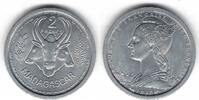 Madagascar 2 Francs Union Francaise -