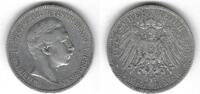 Prusse / Preussen / Prussia 2 Mark Wilhelm II -