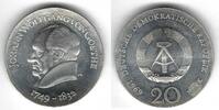 Allemagne / Deutschland / Germany / DDR 20 Mark Johann Wolfgang Von Goethe -
