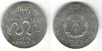 Allemagne / Deutschland / Germany / DDR 20 Mark Lucas Cranach -