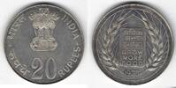 Inde / India 20 Rupees 1973 Grow More Food FDC