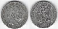 Prusse / Preussen / Prussia 5 Mark Wilhelm I -