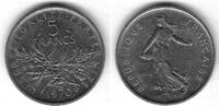 5 Francs 1970 France / Frankreich Semeuse  ESSAI VZ