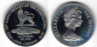 Crown 1978 Iles Ascension / Ascension Island Coronation jubilee PP
