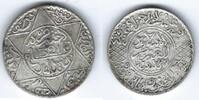 5 Dirhams AH 1321 Maroc / Morocco Abdul Aziz Ier SS