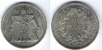 10 Francs 1971 France / Frankreich Hercule VZ (Minimal Randfehler)