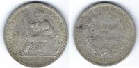 Piastre de commerce 1898 Indochine / Indochina Indochine Française F.SS (Minimal Randfehler)