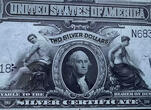 1899 US $2 Silver Certificate, PMG Certified, XF40 Fr#258, Signed by Spielman-Wh
