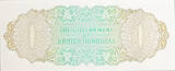 British Honduras 1 dollar bill, 1973, featuring Elizabeth II, Pick #33, old bank