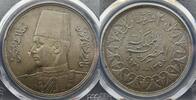 Egypt 20 Pst Egypt Farouk AH1358-1939 20 Pst KM-368 -