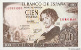   Spain 100 Peseta Banknote, 1965, Gustavo Adolfo Becker | A historical ... 14,75 EUR  zzgl. 26,02 EUR Versand