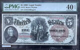   PMG40 EPQ 1880 $5 Legal Tender Fr.72 Bruce-Wyman Series US Banknote  1580,40 EUR  zzgl. 32,96 EUR Versand