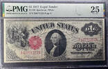   United States 1917 One Dollar Legal Tender Note (Signed by Spielman & ... 219,45 EUR  zzgl. 21,68 EUR Versand