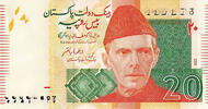   Pakistan 20 Rupee Banknote (2007 and later series) - GoldSilverJapan  0,87 EUR  zzgl. 26,02 EUR Versand
