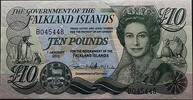   Falkland Islands Government 10 pound note (issued in 2011)  24,29 EUR  zzgl. 26,02 EUR Versand