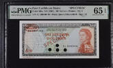 PMG 65 EPQ Eastern Caribbean 100 Dollar Specimen 1965 Pick #16bs