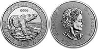 2018 Canadian 1/2 oz Silver Coin Polar Bear .9999 Pure Silver -