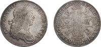 Großbritannien Crown Karl II. (Charles II.) The Merry Monarch (1660 - 1685)