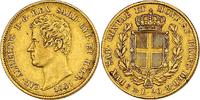 Italien - Sardinien 20 Lire Karl Albert (1831 - 1849)