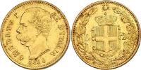 Italien 20 Lire Umberto I. (1878 - 1900)