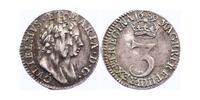 Großbritannien 3 Pence William & Mary (1688 - 1694)