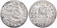 Lettland III Groschen Sigismund III. (1587 - 1632)