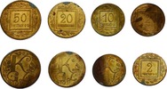 Österreich - Ungarn Lagergeld (50/20/10/2 Heller) K. u. K. Kriegsgefangenenlager (KGL) - Lagergeld Freistadt (Oberösterreich)