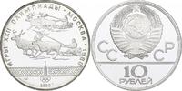 Russland 10 Rubel Serie "Olympische Spiele '80" - Rentier Rennen