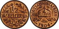 Deutsch - Ostafrika 1/2 Heller Wilhelm II. (1888 - 1918)